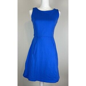 Cynthia Rowley Cobalt Royal Blue A-Line Dress Size 0